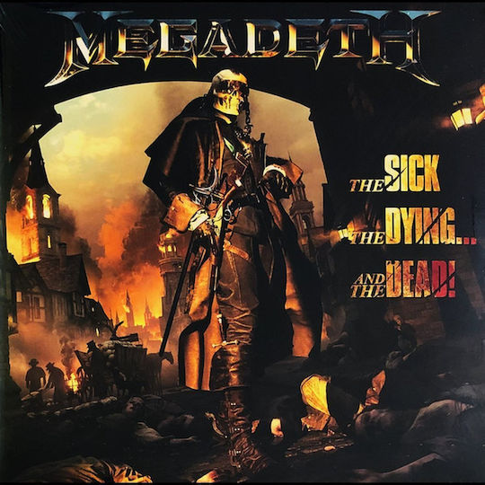 Megadeth Sick Dying Dead =blue/green= 2 Vinyl
