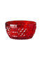 Mario Luca Giusti Serving Bowl Round Red with Diameter 14cm