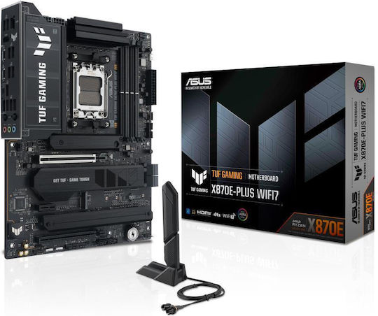 Asus TUF GAMING X870E-PLUS WIFI7 Motherboard ATX με AMD AM5 Socket 90MB1M70-M0EAY0
