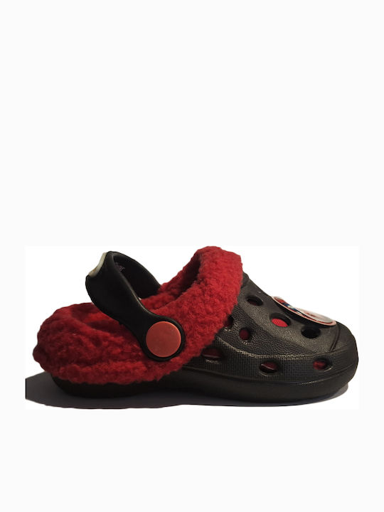 Adam's Shoes Παντόφλες Μαύρες