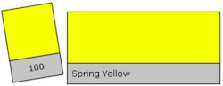 Lee Filter Roll 100 Spring Yellow