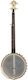 Gold Tone Cc-carlin 12 banjo cu 5 corzi