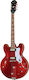 Epiphone Riviera Sparkling Burgundy Ηλεκτρική Κιθάρα Semiacoustic Κόκκινη