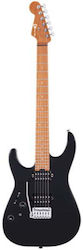 Charvel Pro-mod Dk24 Ηλεκτρική Κιθάρα για Αριστερόχειρες ST Style Black