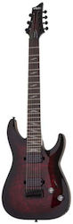 Schecter Omen Elite-7 Ηλεκτρική Κιθάρα 7χορδη ST Style Black Cherry Burst Schecter Omen Elite-7 Ηλεκτρική Κιθάρα 7χορδη ST Style Black Cherry Burst