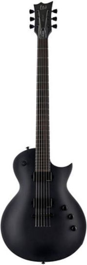 ESP Ltd Electric Guitar Single cut with HH Pickup Configuration Charcoal Metallic Satin
