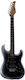 Mooer Elektrische Gitarre Stratocaster Schwarz