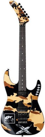 ESP Ltd Gl Desert Eagle Elektrische Gitarre Stratocaster Braun