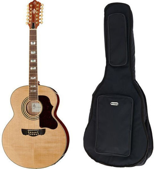 Harley Benton 12χορδη Ακουστική Κιθάρα Benton Custom Line Natural w/Bag