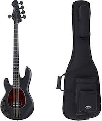 Harley Benton 5-Χορδο Elektrische Bass MB-5LH für Linkshänder mit Tasche Harley Benton 5-Χορδο Elektrische Bass MB-5LH für Linkshänder mit Tasche