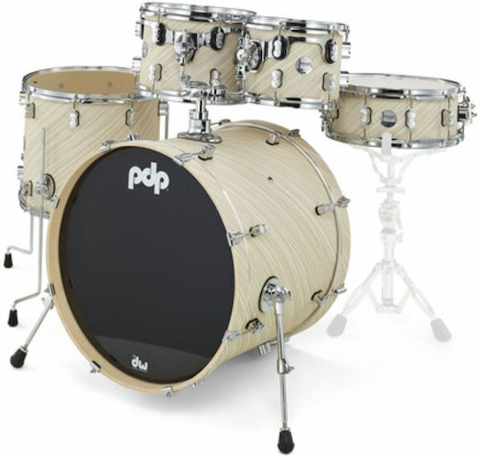 DW Drums Pdp Cm5 Standard Twisted Ivory Drum Set