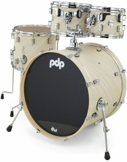 DW Drums Pdp Cm4 Standard Twisted Ivory Drum Set