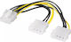 Microconnect 4-Pin PCIe - 4-Pin PCIe Cable 0.15m Μαύρο PI02015