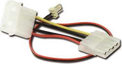 Cablu de alimentare Vcom Ce316-0.2m Molex femelă-mascul la ventilator 3 pini masculin 0.2m