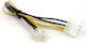 Cablu de alimentare Vcom Ce309 4 pini Molex M la 4 pini ATX M 0,2m