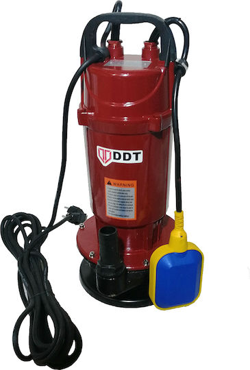 Pompă submersibilă cu plutitor Ddt Qdx35 850 W roșu negru