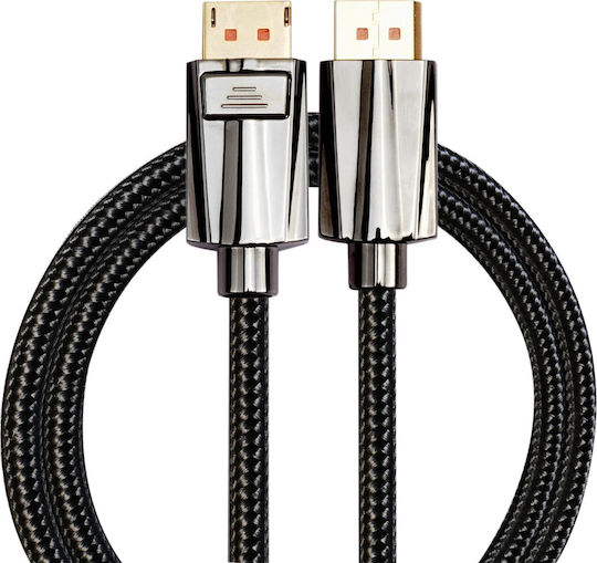 Vcom Cg655 Cable Displayport M To Displayport M 8k@60hz 2m Black