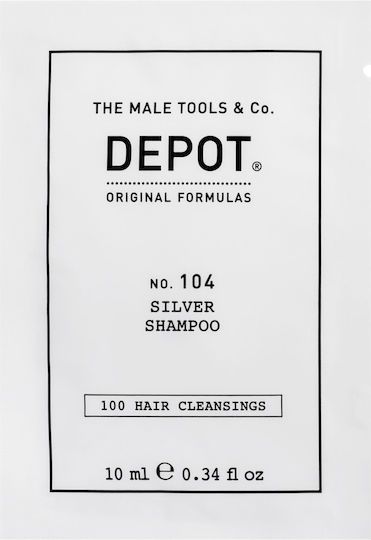 Depot 100 Hair Cleansing No 104 Botanical Complex Hair Shampoo Neutralisation Yellow Tones 10 Ml