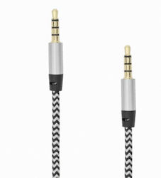 Cable Sbox 3535-1.5w Jack M 3.5mm To Jack M 3.5mm 1.5m Coconut White