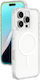 Amazingthing Minimal Mag Case Magnetic Ring Iphone 16 Pro Transparent