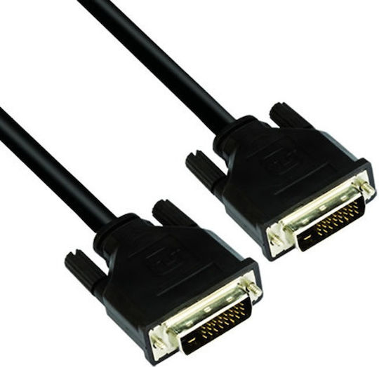 Vcom Cg441 Kabel DVI 24+1 Dual Link M zu DVI 24+1 Dual Link M 5m