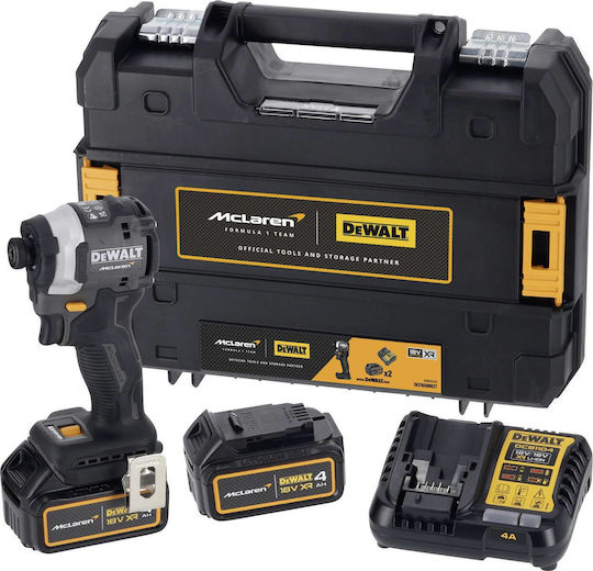DEWALT DCF85MM2T Șurubelniță Cu Impact Cu Baterie Fără Perii 18V 2x4Ah