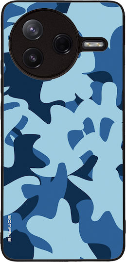 Sonique Camouflage Army Serie Hülle für Xiaomi Poco F7 Pro 5G Blau