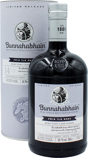 Feis Ile 2024 Ruby Port Сингъл Малц Уиски 14 Години Шотландия 58.7% 700мл