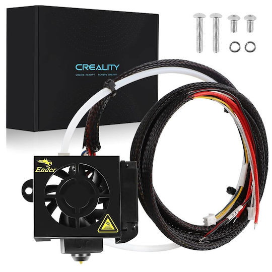 Kit Complet Hotend Ventilator Dual Capete Piese de Teflon pentru Conectare Șuruburi Ender 3 Ender 3 Pro Ender 3s Creality
