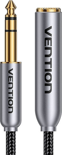 Vention 1m 6.35mm Male To Female Audio Cable