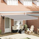vidaXL Awning fabric Gray