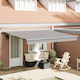 vidaXL Awning fabric Gray