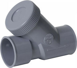 Βαλβίδα Αντεπιστροφής Φ40 Pvc Nicoll 1 Πλαστικό Κλαπέτο Cash4