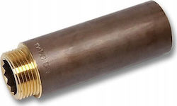 Sanha Brass Plug 1/2"x10mm Gwxgz