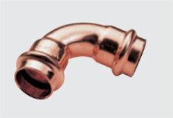 Conex двоен колянов съединител 90° Mm серия B прес мед 28mm P500202800000