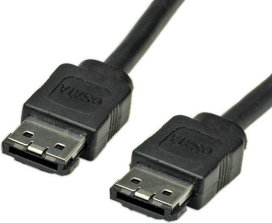 Roline 11.03.1548 Cable Esata3 To Esata3 6.0 Gbit S 0.5m External Black