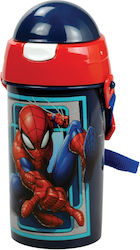 Gim Spiderman Plastic Kids Water Bottle Spiderm...