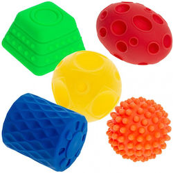 Forme senzoriale Tullo, jucărie senzorială, set 5 bucăți Tl421