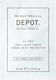 Depot Κρέμα Ξυρίσματος 10ml