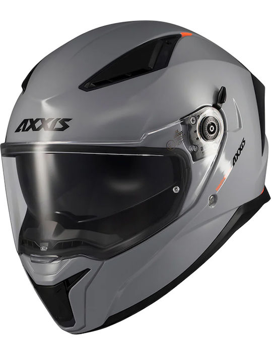 Axxis Panther Grey Gloss A12 Κράνος Μηχανής Ful...