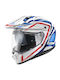 Givi H80.1 Apex Blue/White/Red Κράνος Μηχανής On-Off ECE 22.06 1450gr με Pinlock και Sunvisor