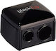 Black Up Paris Black Cosmetic Pencil Sharpener