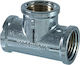 Weiblicher T-Stück 1/2" Chrom Tdm Messing