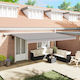 vidaXL Awning fabric Gray