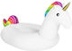 Huge Inflatable Sea Mattress Unicorn White 200x100cm