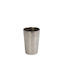 Espiel Glas Cocktail/Trinken aus Edelstahl in Silber Farbe 350ml