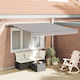 vidaXL Awning fabric Gray