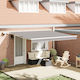 vidaXL Awning fabric Gray