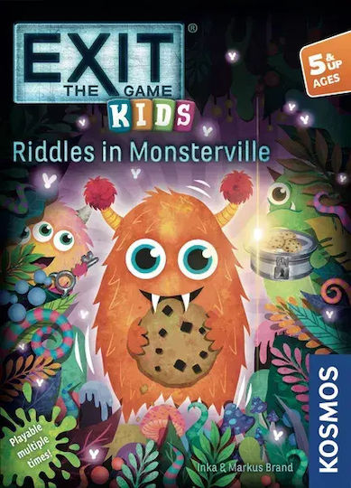 Board Game Exit The Game: Kids - Riddles In Monsterville 5+ Years Old (EN) Kosmos