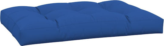vidaXL Palette Bench Cushion Blue Royal 80x120cm